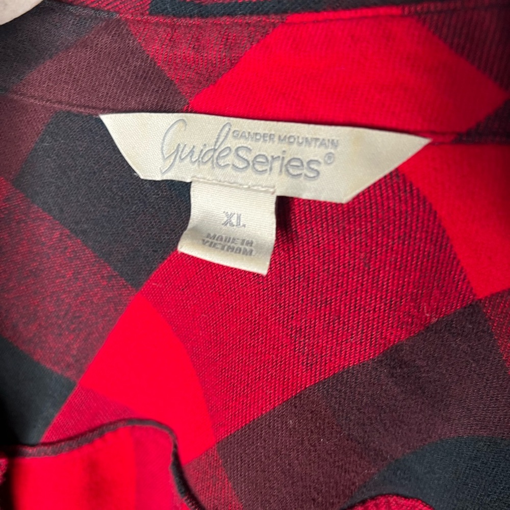 FINAL SALE Gander Mountain Guide Series Plaid Shirt Women's Size XL - Picture 2 of 6